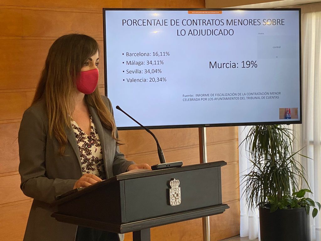No hay irregularidad alguna en la gestión de los contratos menores en el Ayuntamiento de Murcia
