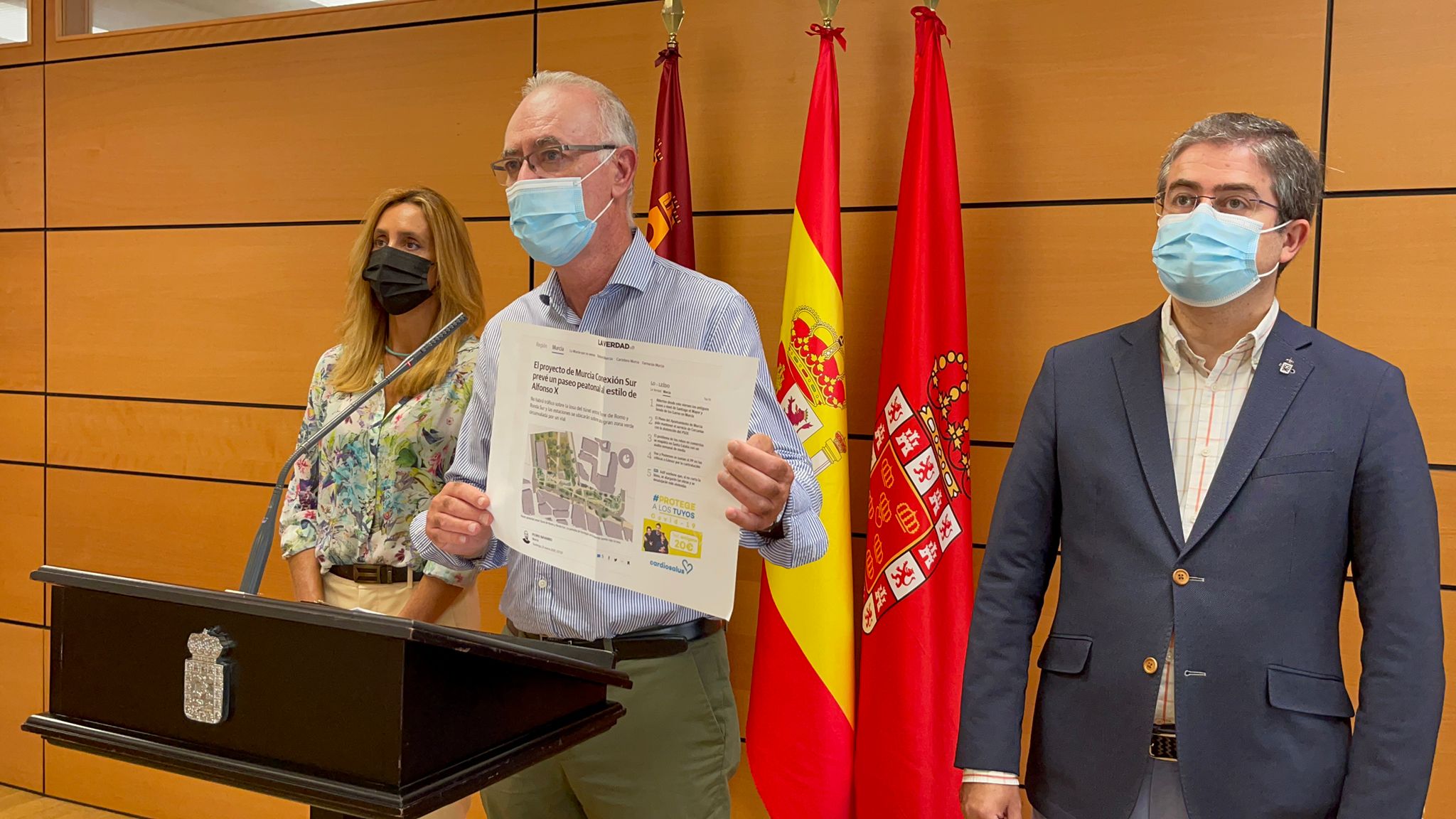 El PP exige a los socialistas que ejecuten ya el proyecto de los vecinos en los terrenos liberados por el soterramiento