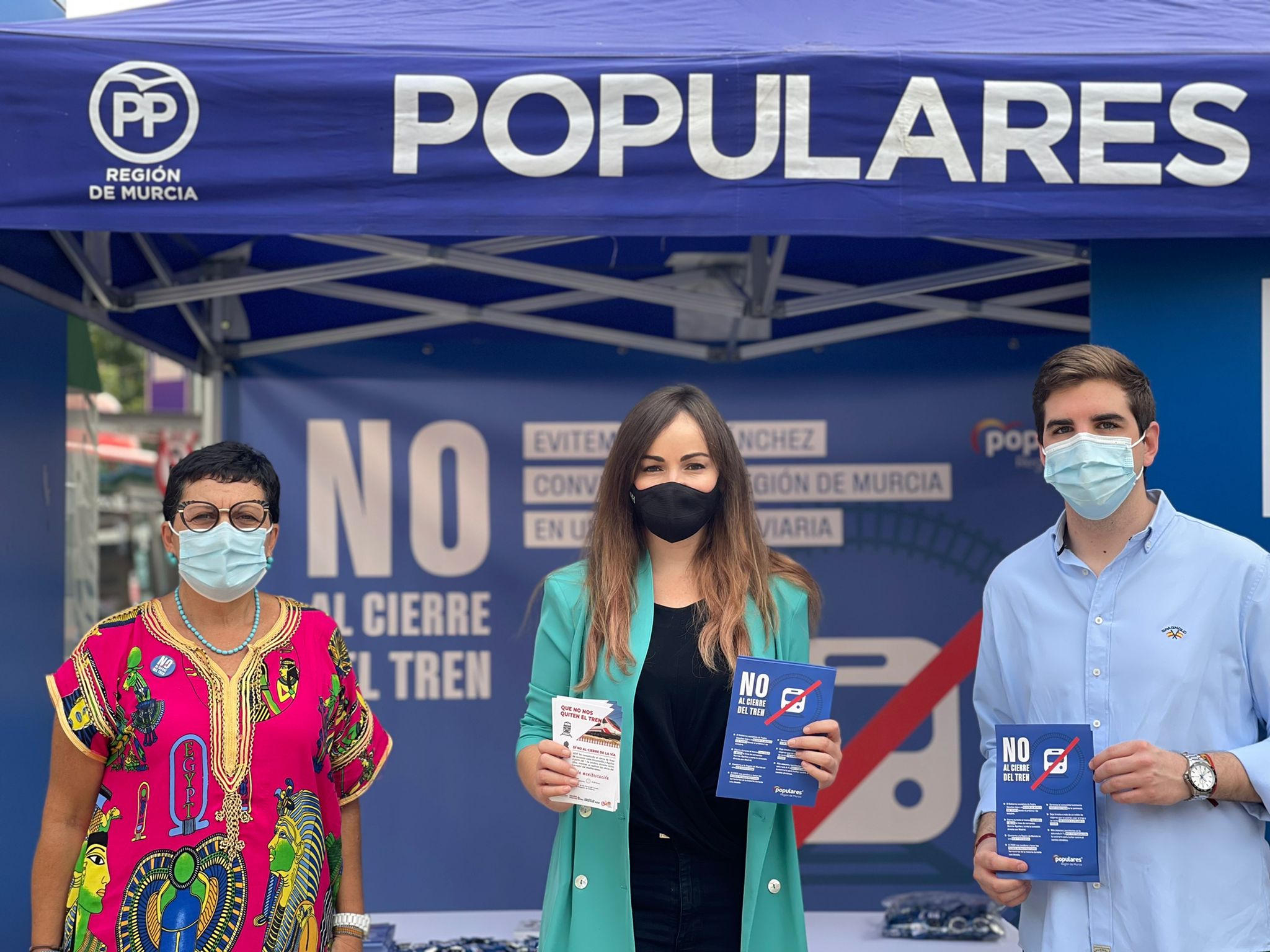 El PP de Murcia llevará al Pleno las reivindicaciones de la plataforma en defensa de la línea de cercanías entre Murcia y Águilas