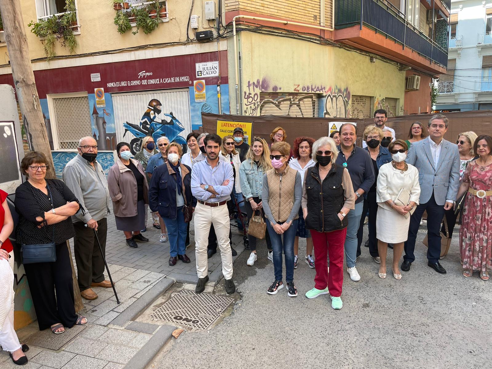 La incapacidad de PSOE se refleja en la dejadez y abandono de la Muralla de Sagasta