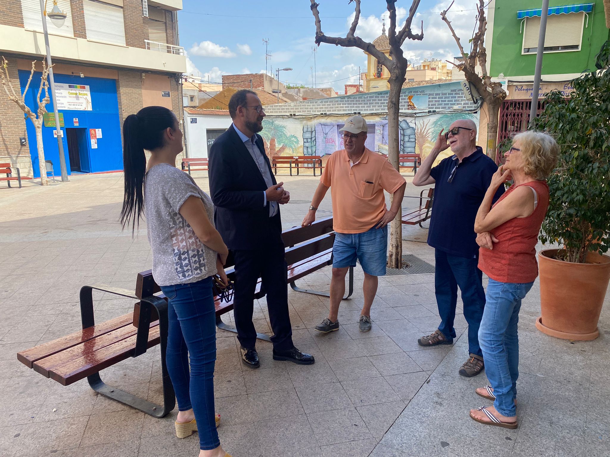 La Alberca pierde los singulares emparrados de las moreras de la plaza del Casino por la falta de sensibilidad y la desgana de los socialistas