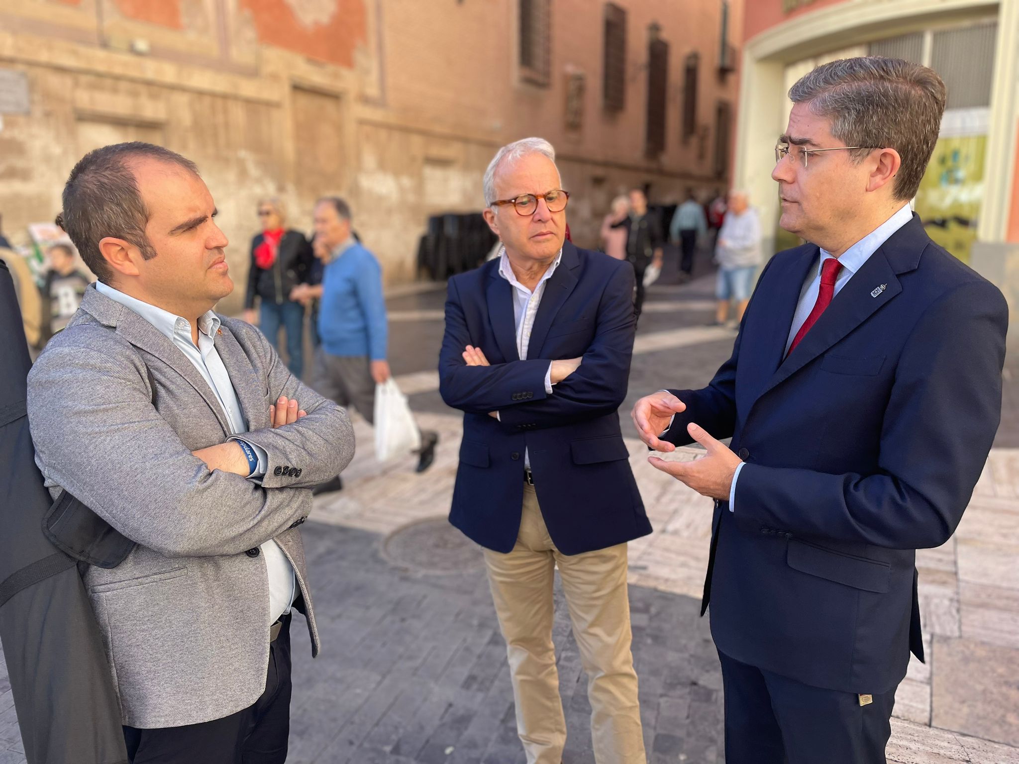 El PP propone incrementar la vigilancia en el casco urbano de Murcia para atajar la oleada de robos existente