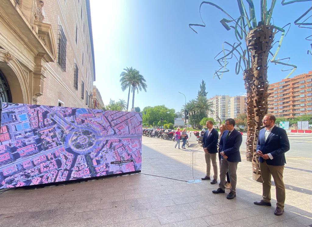 Ballesta presenta el proyecto de la red de túneles que unirá la ciudad al río eliminando atascos y ganando zonas verdes de paseo